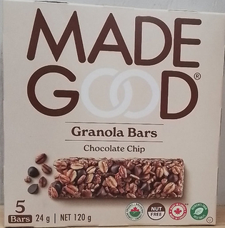 Granola Bars - Chocolate Chip (Made Good)